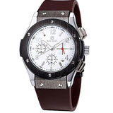 Sport Casual Chronograph Silicone Watch