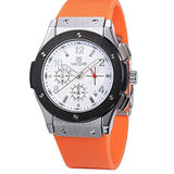 Sport Casual Chronograph Silicone Watch