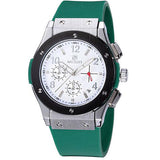 Sport Casual Chronograph Silicone Watch