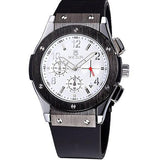 Sport Casual Chronograph Silicone Watch