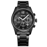Fashion Chronograph Military Stainless Steel Watch