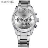 Fashion Chronograph Military Stainless Steel Watch