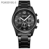 Fashion Chronograph Military Stainless Steel Watch