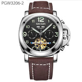 Luxury Automatic Mechanical Leather Watch