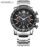 Big 3D Dial Display Military Waterproof Luminous Watch