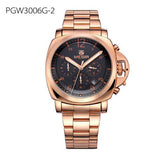 Luxury Stainless Steel Waterproof Quartz Watch