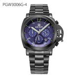 Luxury Stainless Steel Waterproof Quartz Watch