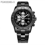 Luxury Stainless Steel Army Military Quartz Watch