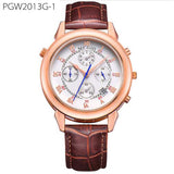 Genuine Leather Bracelet Roman Dial Classic Watch