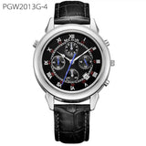 Genuine Leather Bracelet Roman Dial Classic Watch