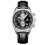 Original Chronograph Leather Military Watch