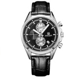Original Chronograph Leather Military Watch